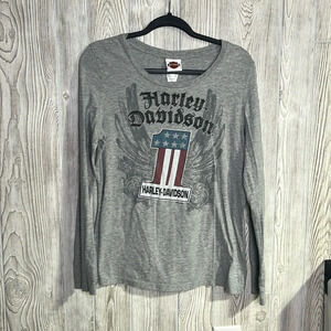 Harley Davidson long sleeve tee size xl
